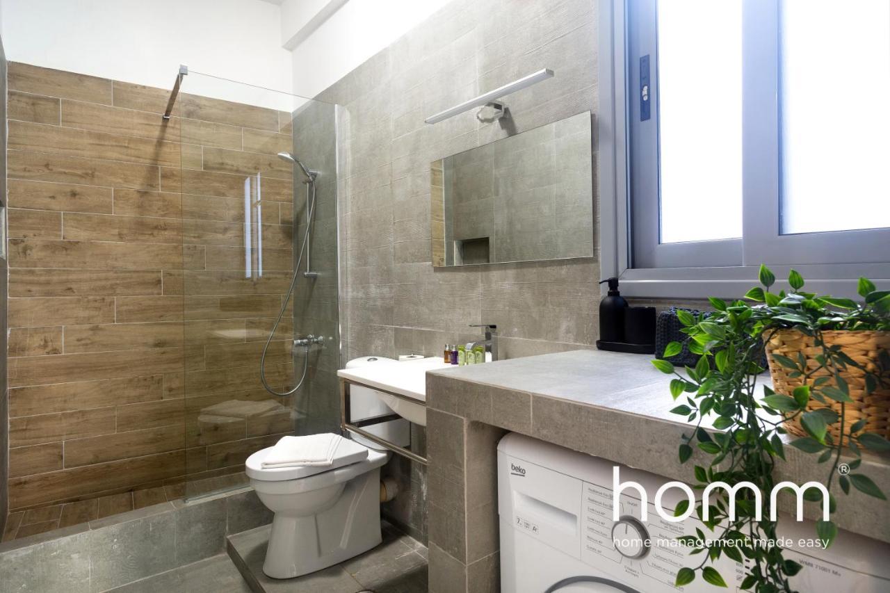Ferienwohnung Exquisite Downtown Homm 2Bdr Evinou Str Athen Exterior foto