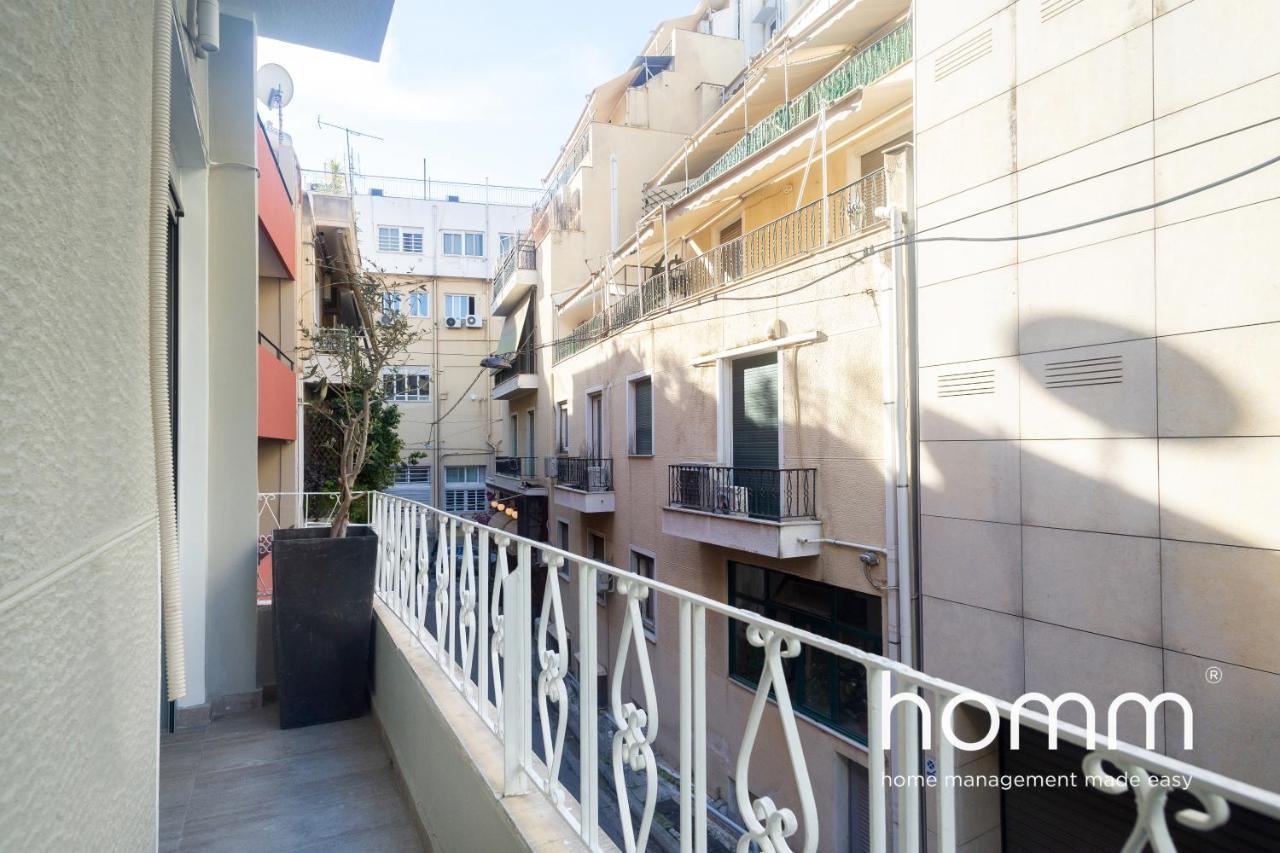 Ferienwohnung Exquisite Downtown Homm 2Bdr Evinou Str Athen Exterior foto